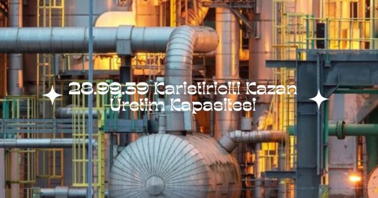 28.99.39 Karistiricili Kazan Üretim Kapasitesi