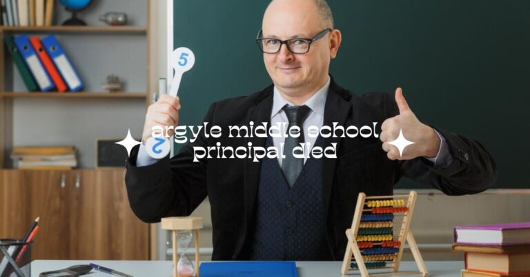 argyle middle school principal died